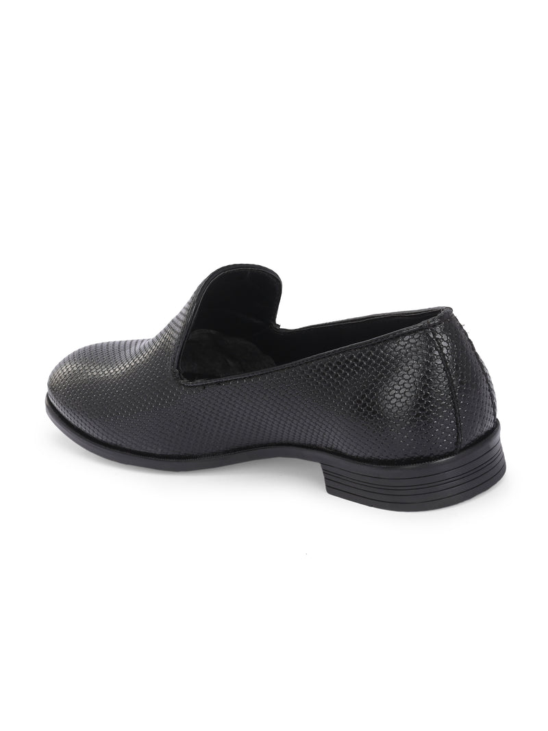 Windsor Black Slip-Ons