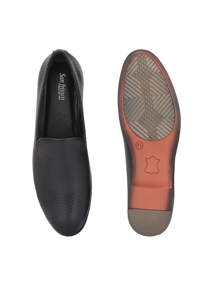 Windsor Black Slip-Ons