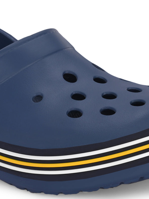 Breeze Navy Clogs