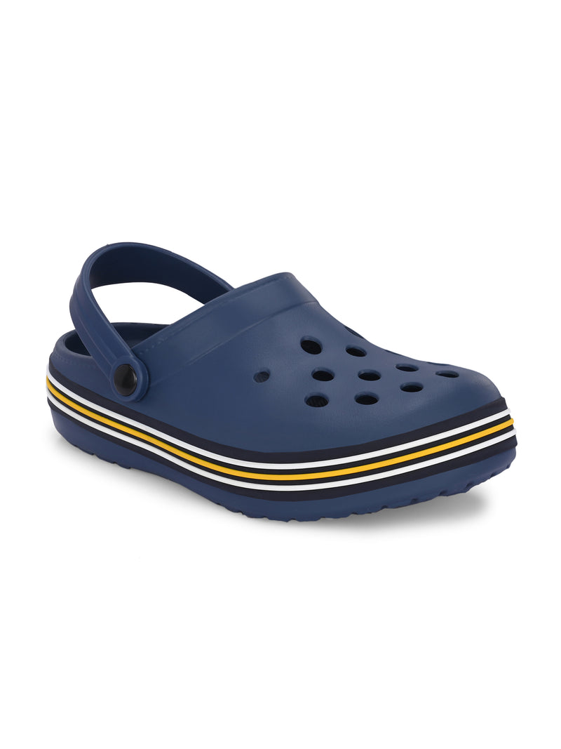 Breeze Navy Clogs