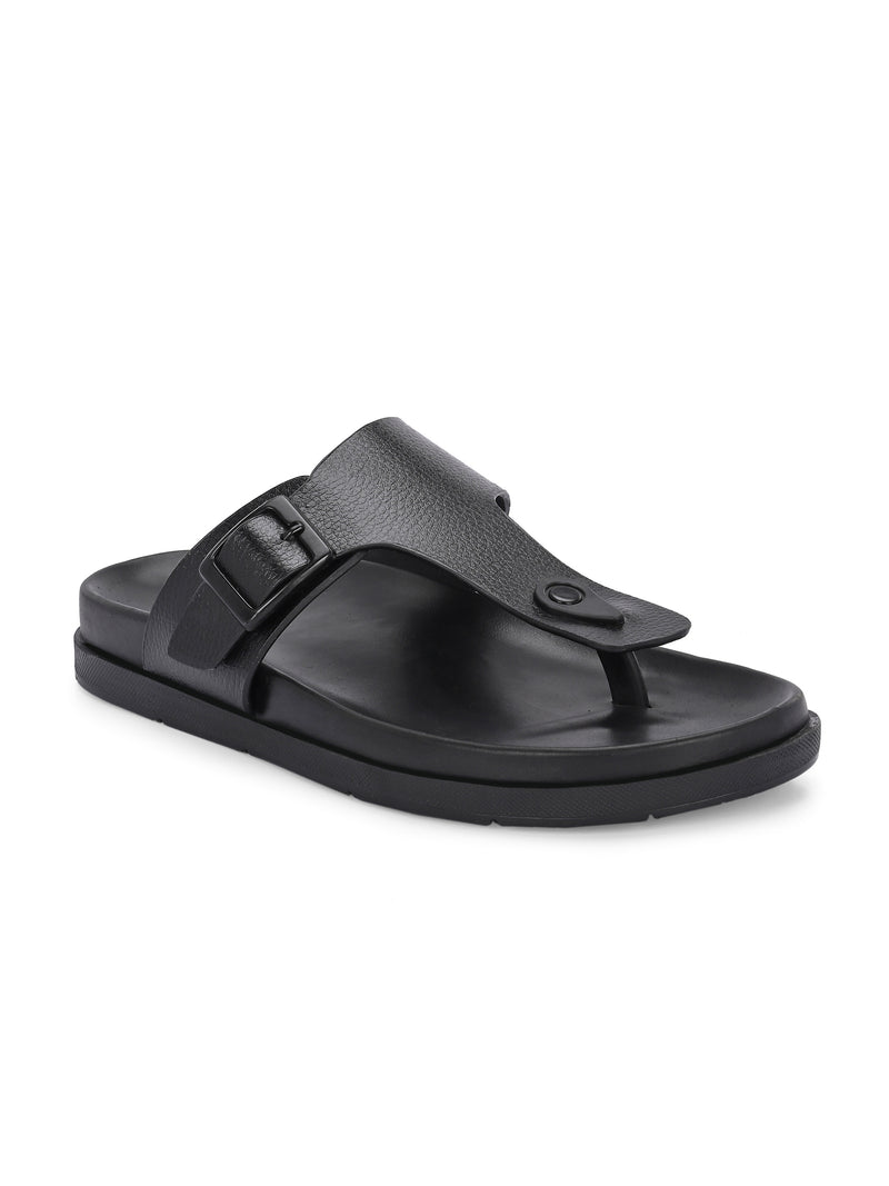 Cloud Black Recovery Sandals