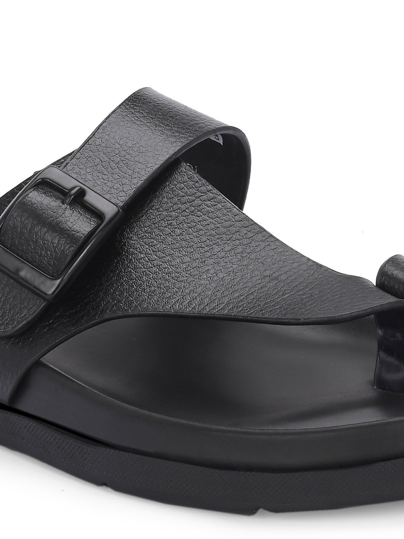 Bondi Black Recovery Sandals