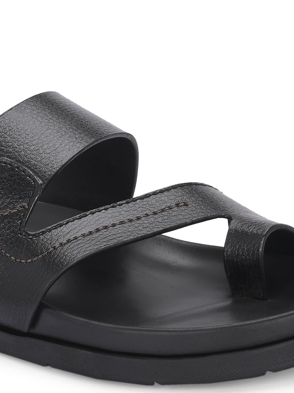 Monet Black Recovery Sandals