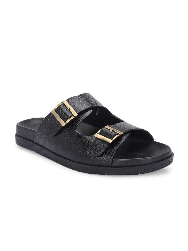 Brick Black Recovery Sandals