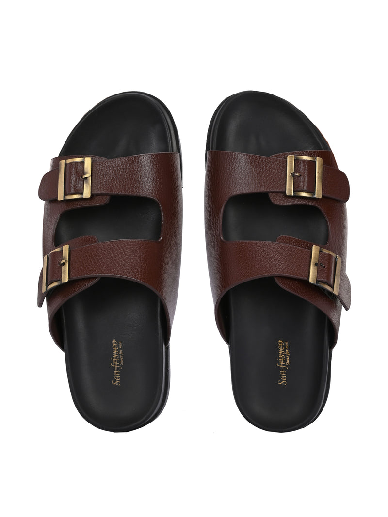 Brick Brown Recovery Sandals