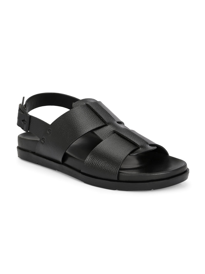 Volley Black Sandals