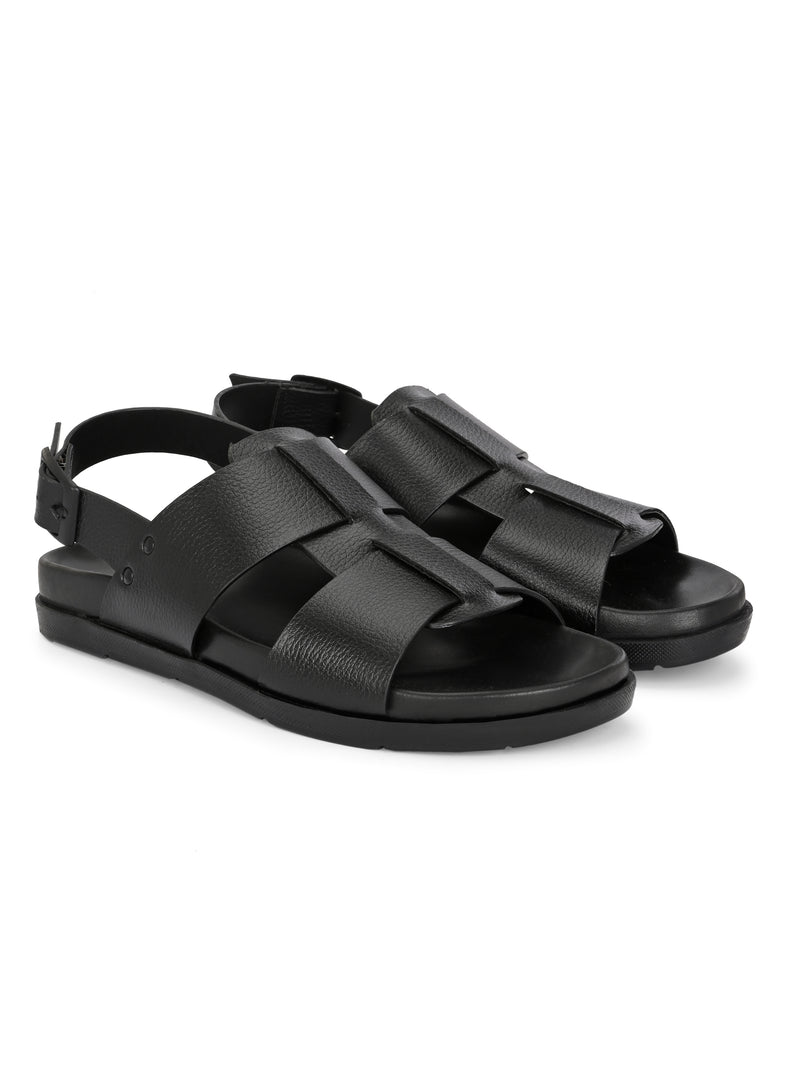 Volley Black Sandals