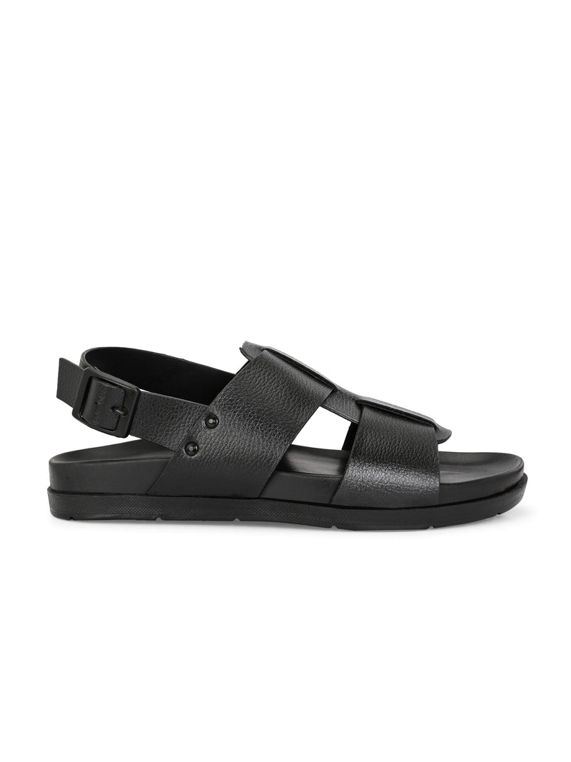 Volley Black Sandals