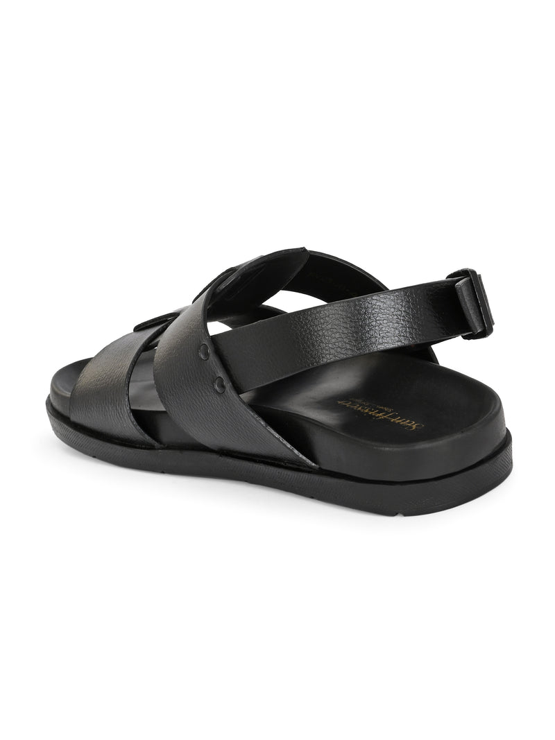 Volley Black Sandals