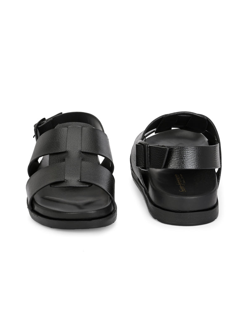 Volley Black Sandals