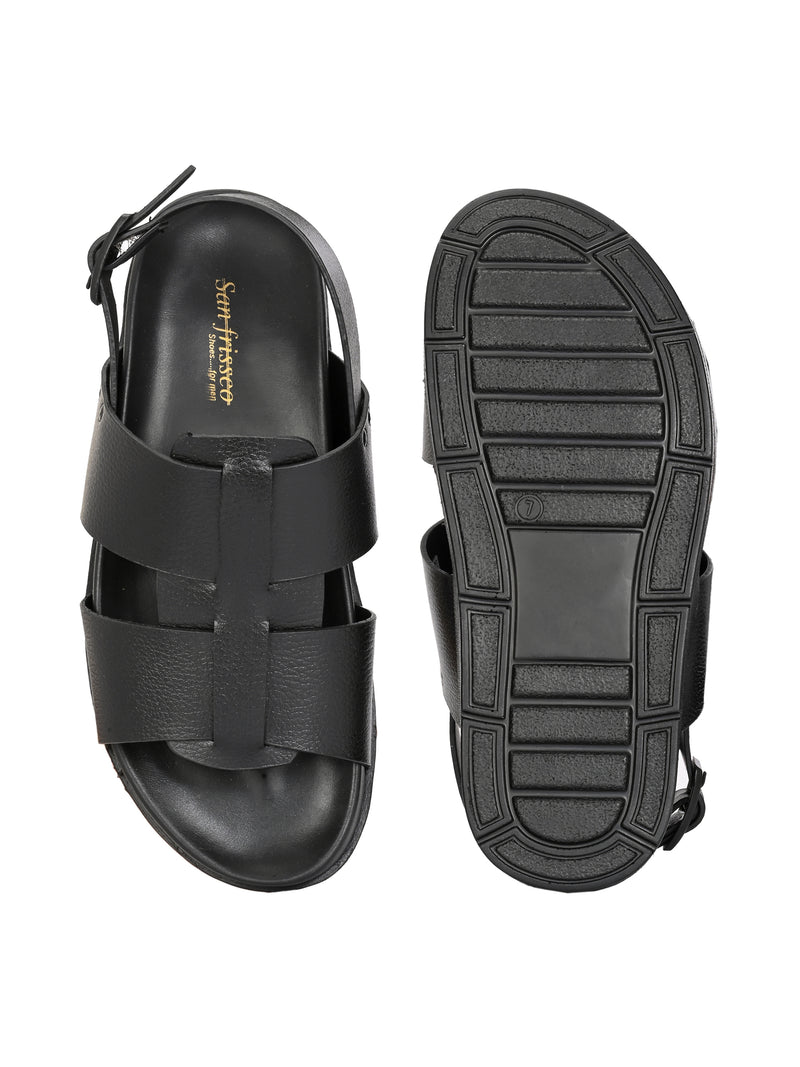 Volley Black Sandals