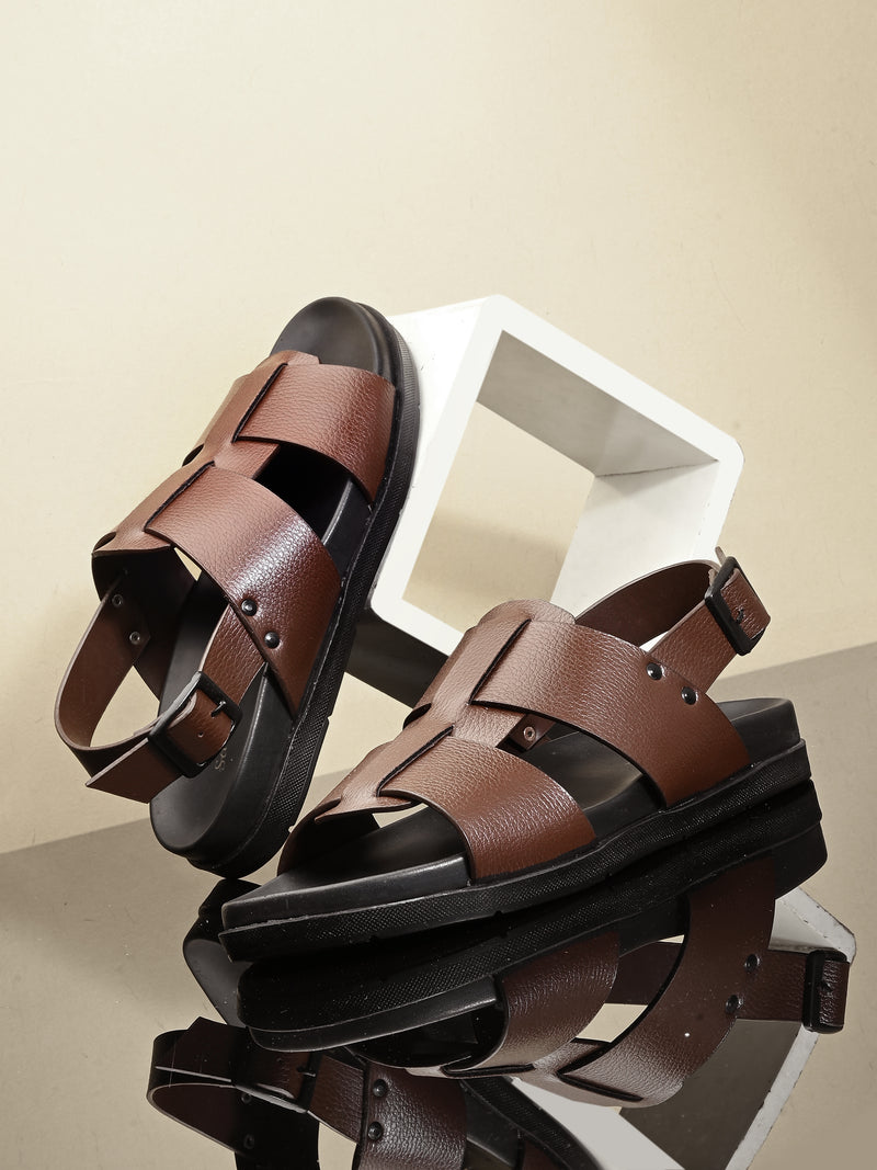 Volley Brown Sandals