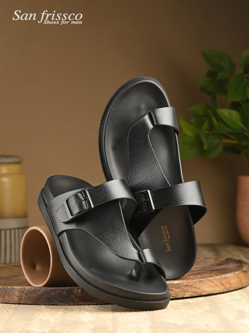 Bondi Black Recovery Sandals