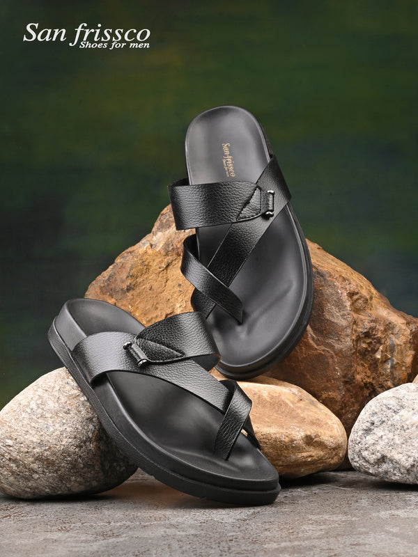 Verona Black Recovery Sandals