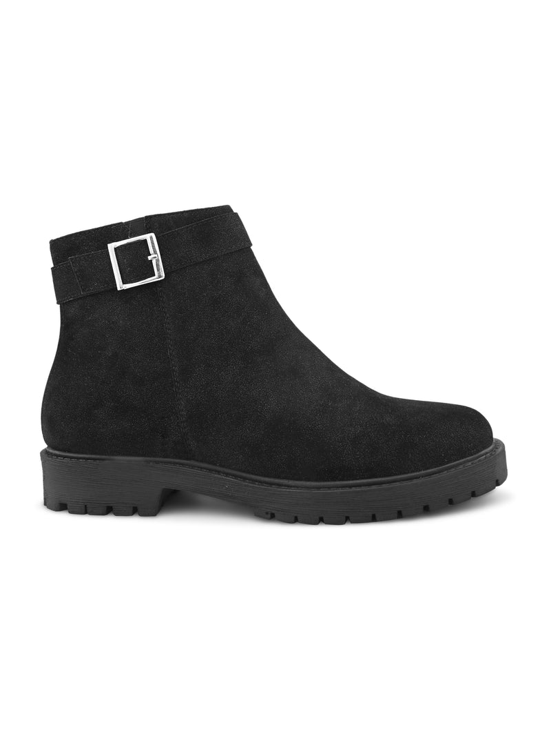 Emery Women Black Ankle Boots