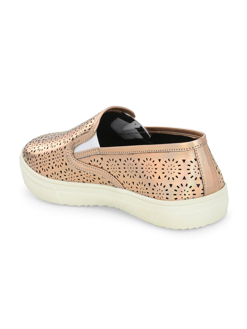 Aurora Women Copper Slip-Ons