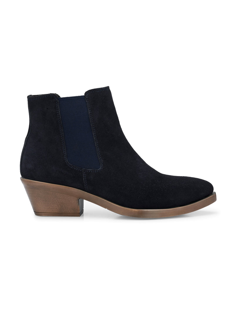 Alexis Women Blue Mid-Top Boots