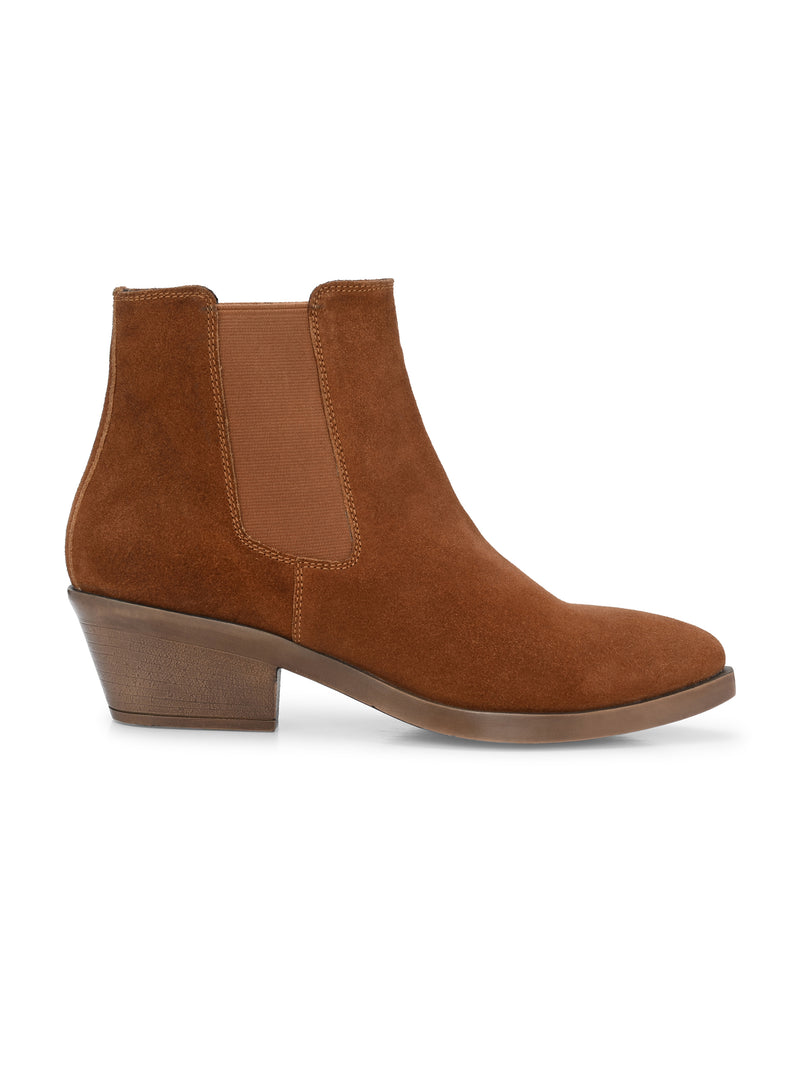 Alexis Women Rust Mid-Top Boots