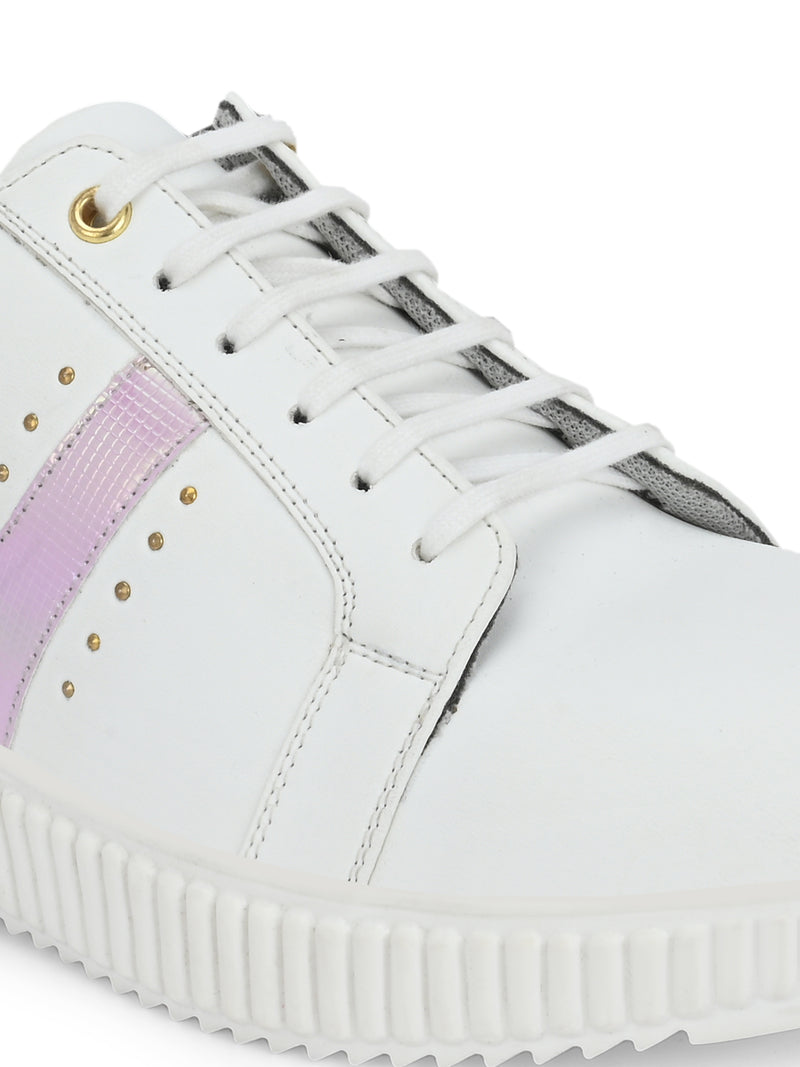 Megan Women White Sneakers