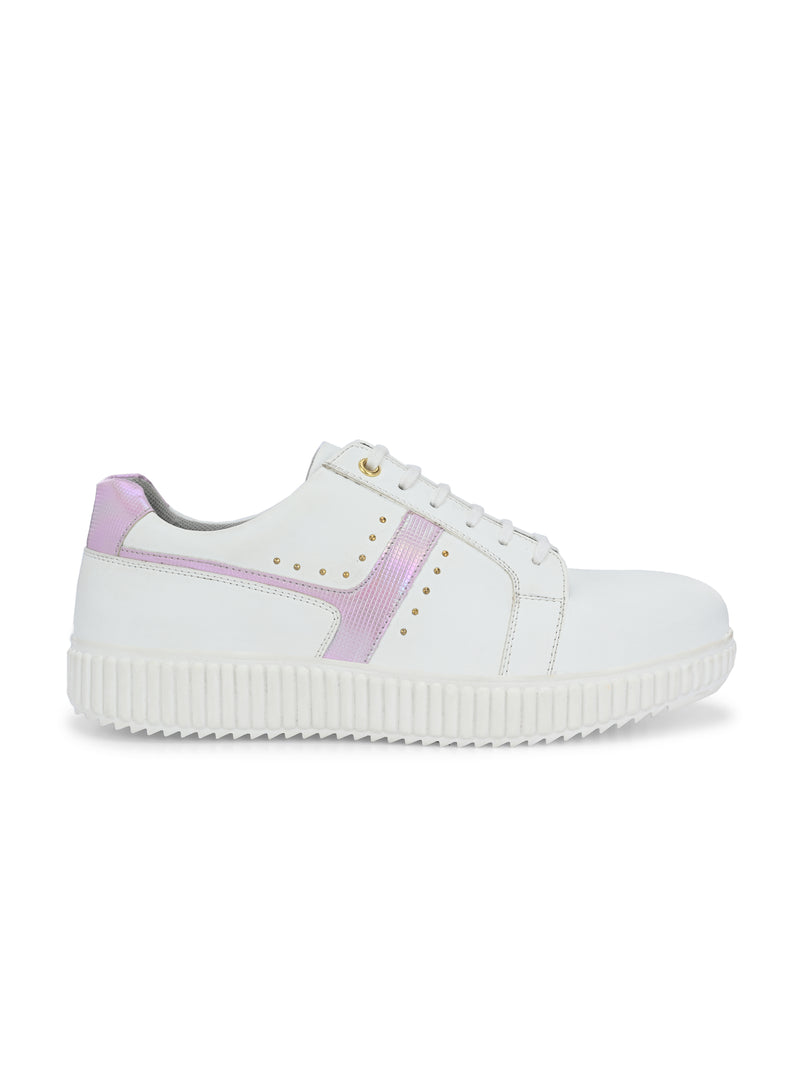 Megan Women White Sneakers