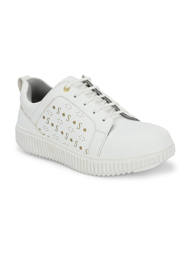 Sheen Women White Sneakers