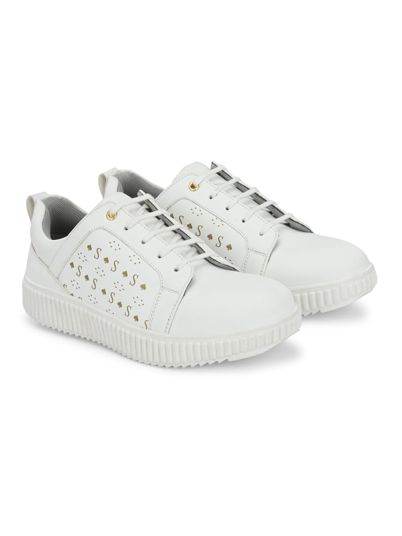 Sheen Women White Sneakers