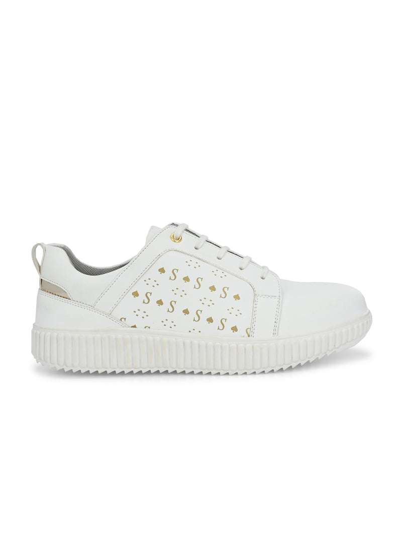 Sheen Women White Sneakers