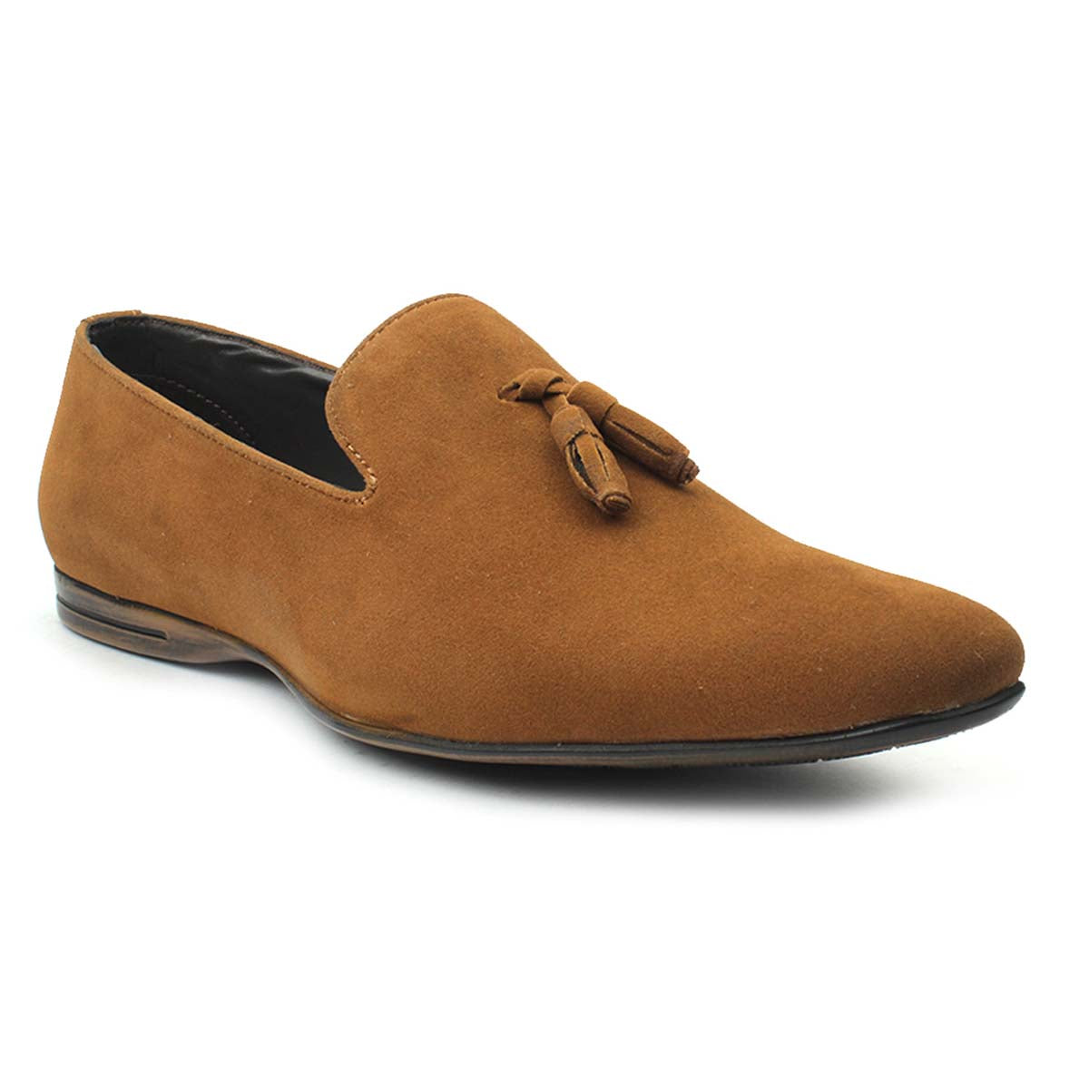 Buy Tan Suede Tassel Loafers Online Sanfrissco 7767