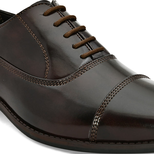 Trade Brown Derby Shoes