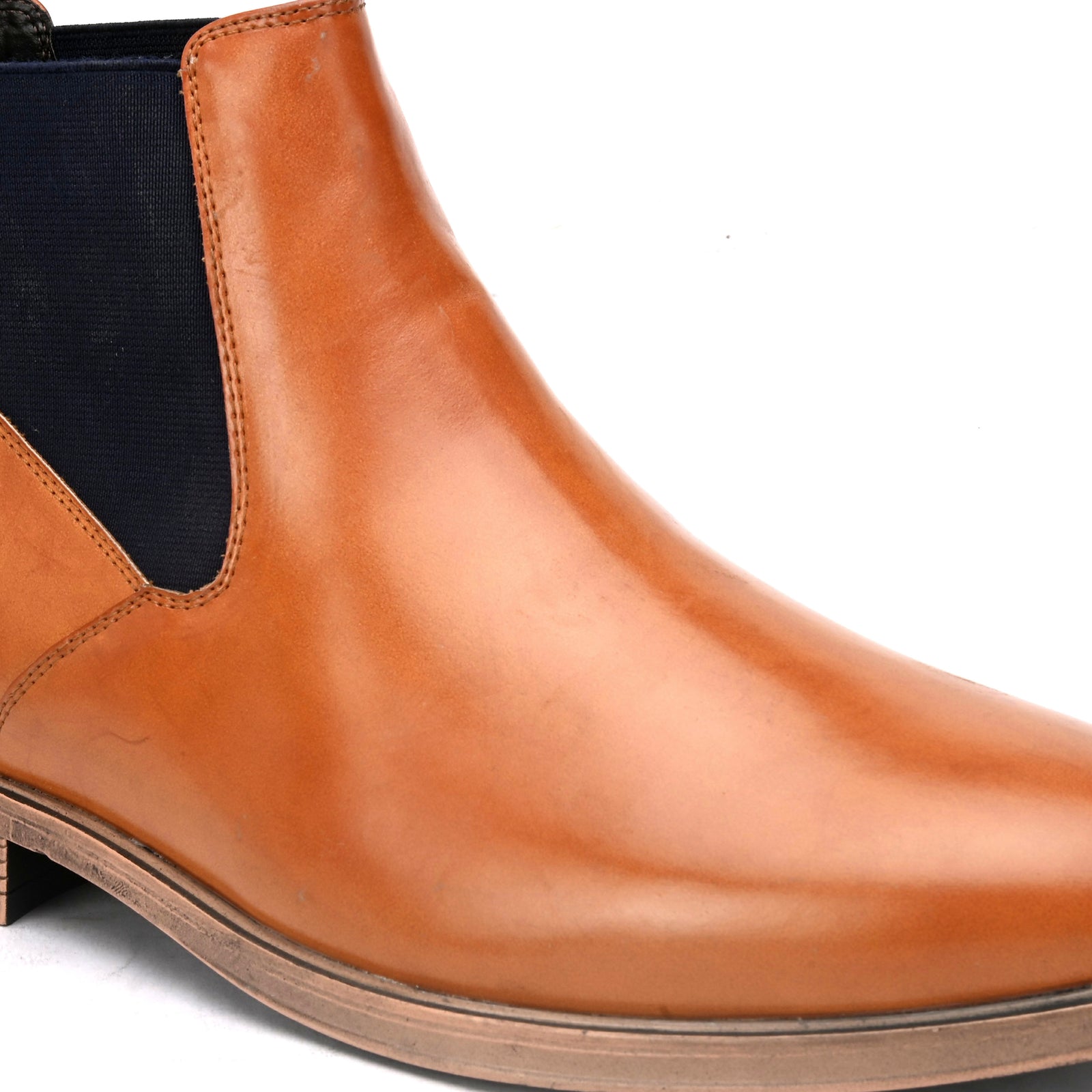 Theory Tan Chelsea Boots Sanfrissco