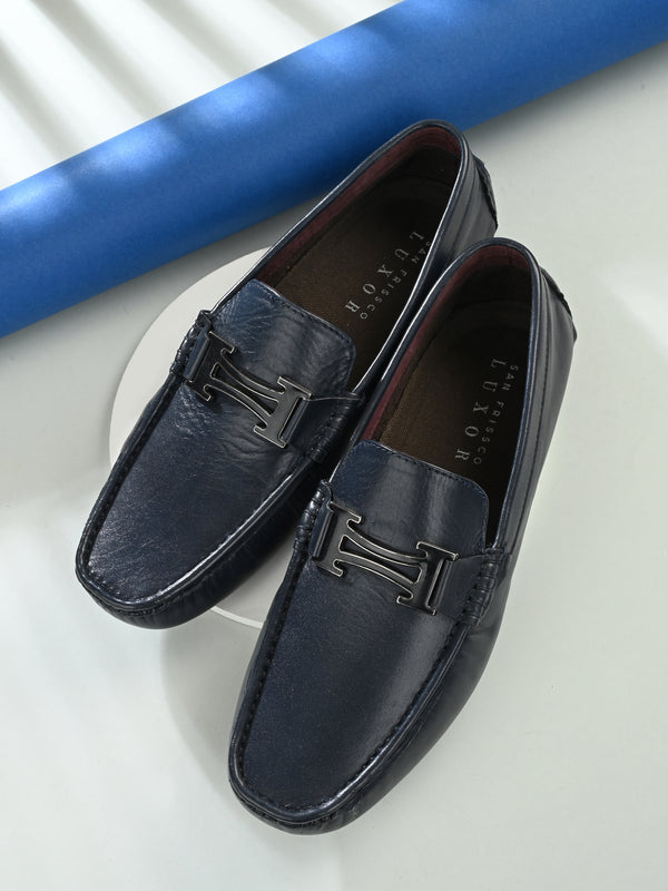 Diaz Blue Driving Loafers